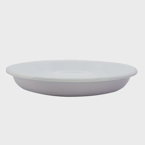 Shallow Enamel Plate | Lilac Outdoor Tableware Dishy