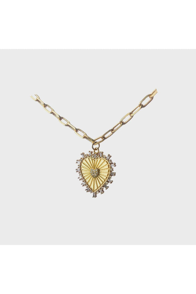 Lindi Kingi Hearts Desire Necklace Gold