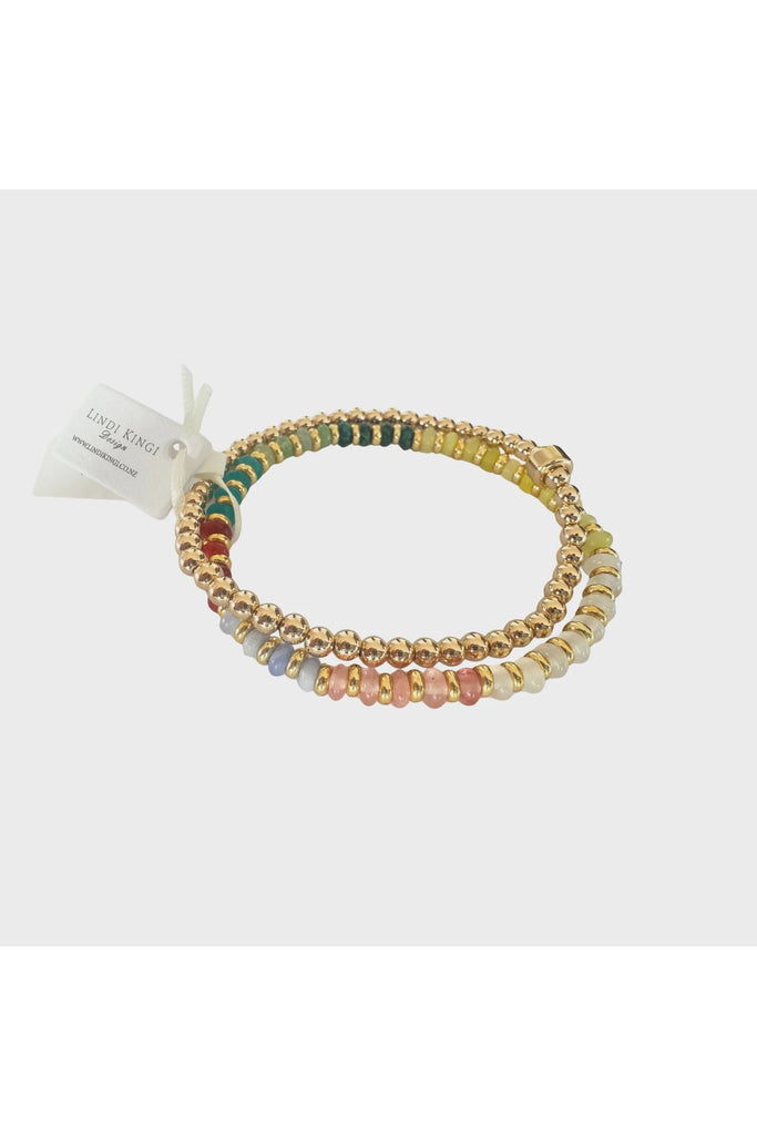 Beaded Bracelet Set | Viva Costa Bracelets + Bangles Lindi Kingi