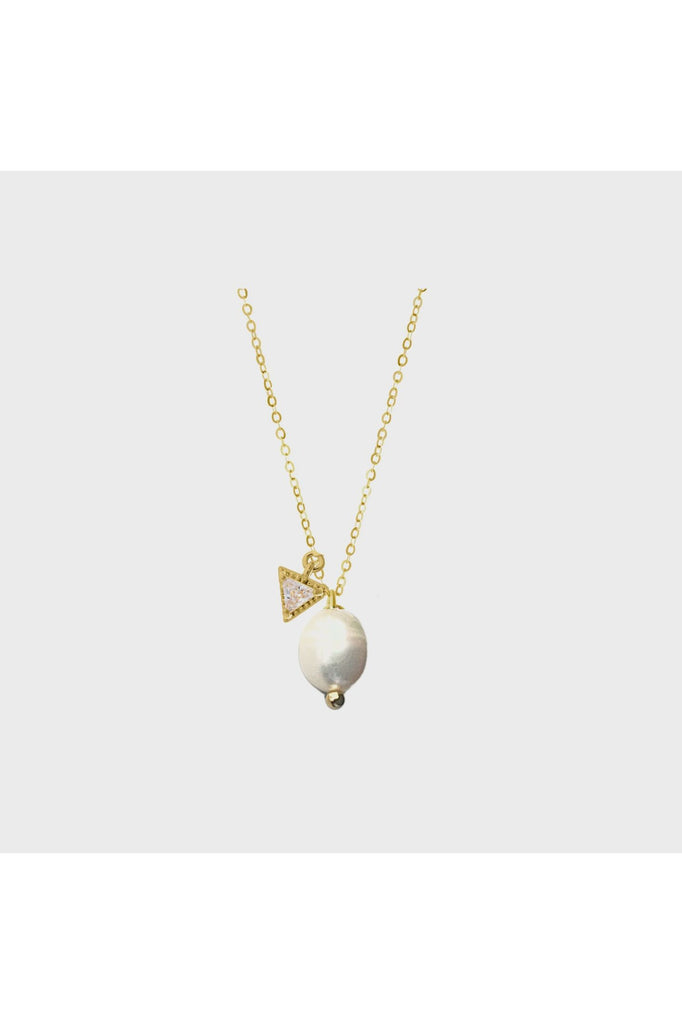 Pearl + Prism Necklace | Gold Necklaces + Pendants Lindi Kingi