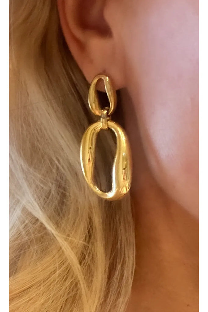 State Earrings | Gold Earrings Lindi Kingi