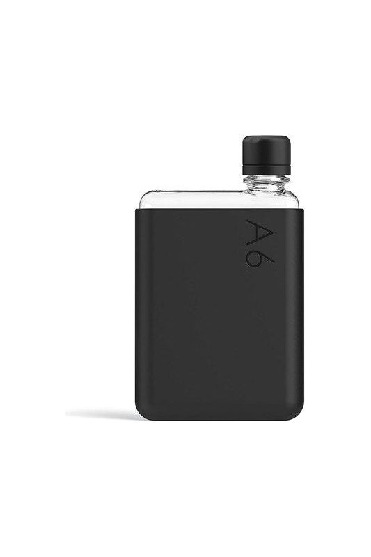 A6 memobottle + Silicone Sleeve | Black Ink Water Bottles Memobottle