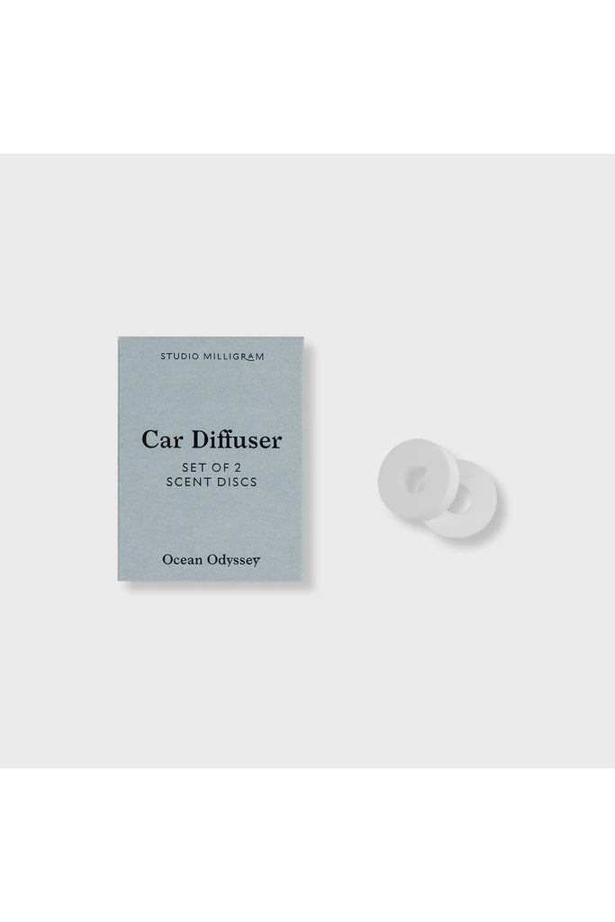 Sensory Car Diffuser | Refill Set of 2 | Ocean Odyssey Car Diffusers Studio Milligram