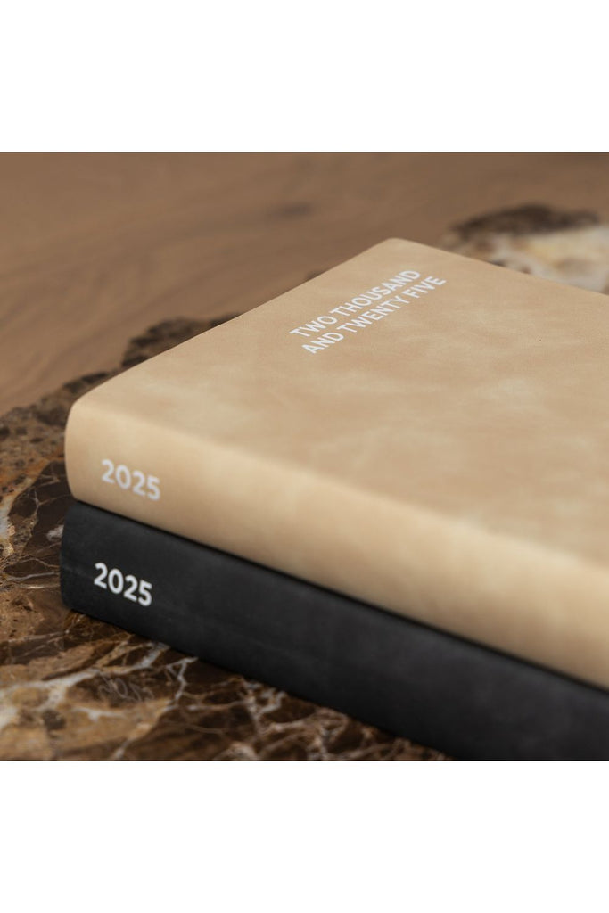 2025 A5 Daily Diary | Onyx Daily Diaries Made of Tomorrow