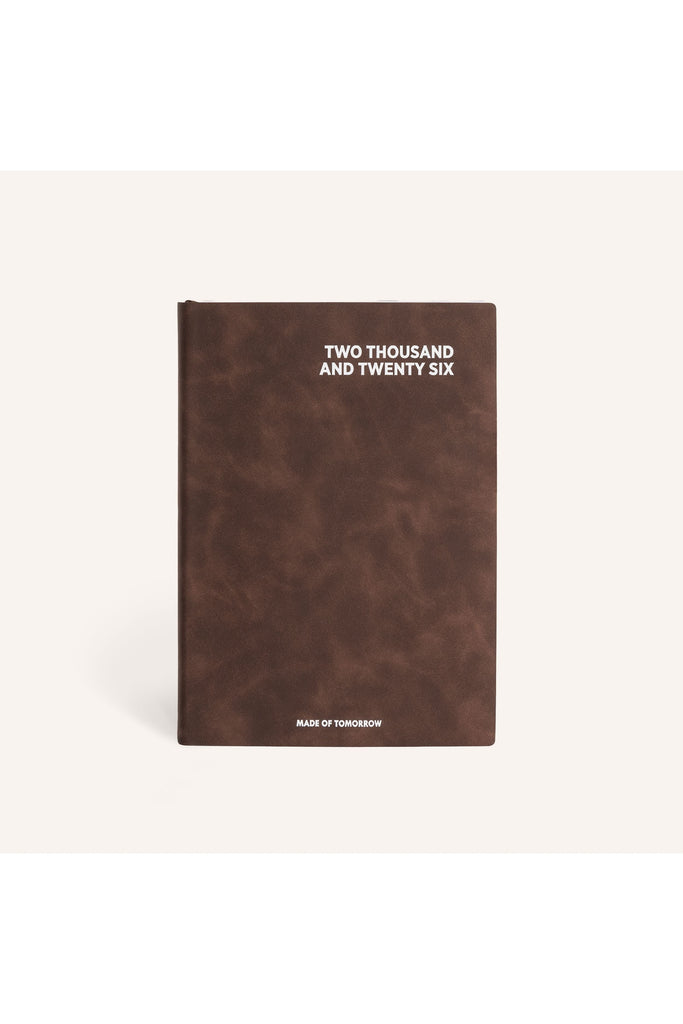 2026 | A5 Daily Diary | Faux Leather | Bark Daily Diaries Made of Tomorrow