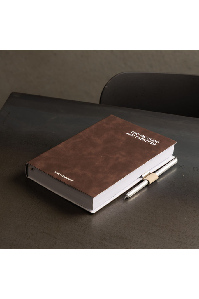 2026 | A5 Daily Diary | Faux Leather | Bark Daily Diaries Made of Tomorrow