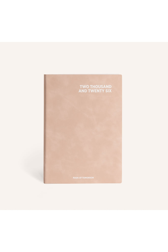 2026 | A5 Daily Diary | Faux Leather | Petal Daily Diaries Made of Tomorrow