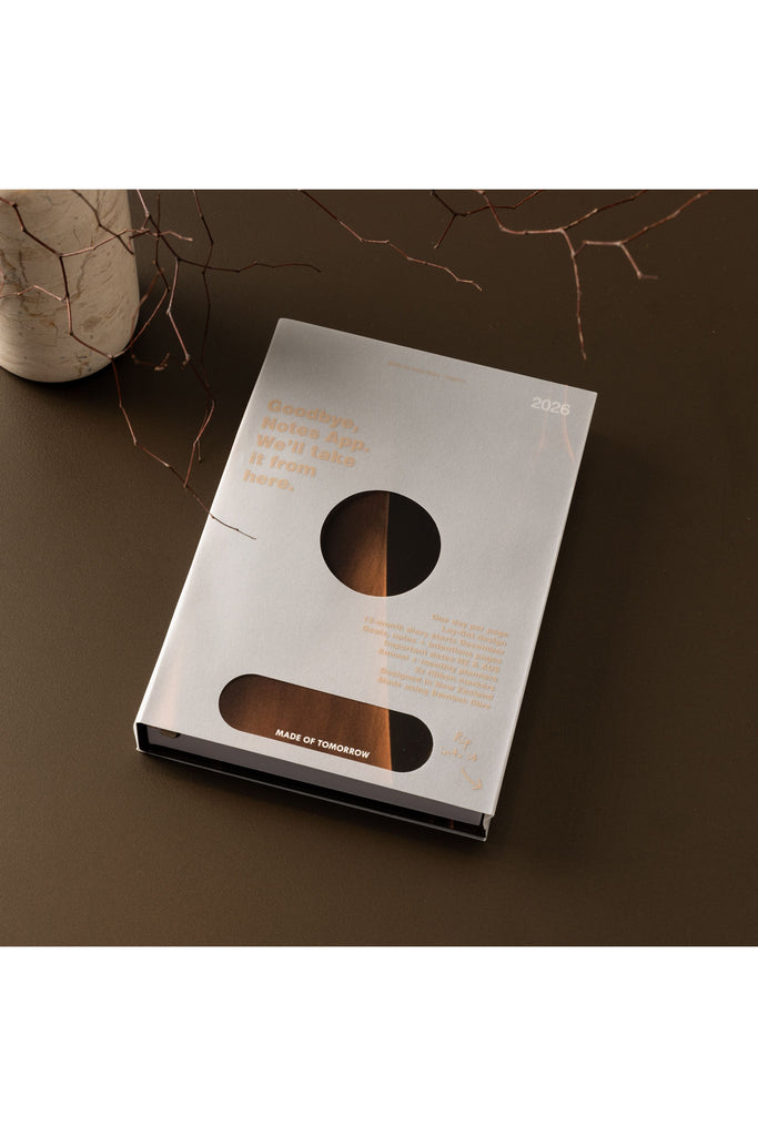 2026 | A5 Graphic Daily Diary | Dune Daily Diaries Made of Tomorrow