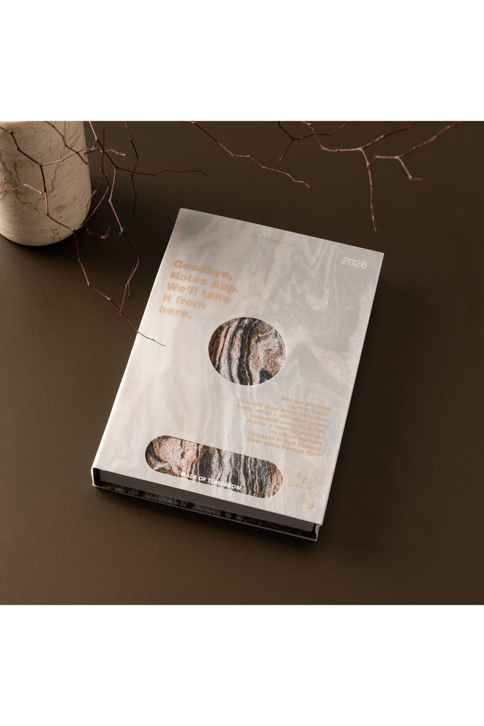 2026 | A5 Graphic Daily Diary | Fossil Daily Diaries Made of Tomorrow
