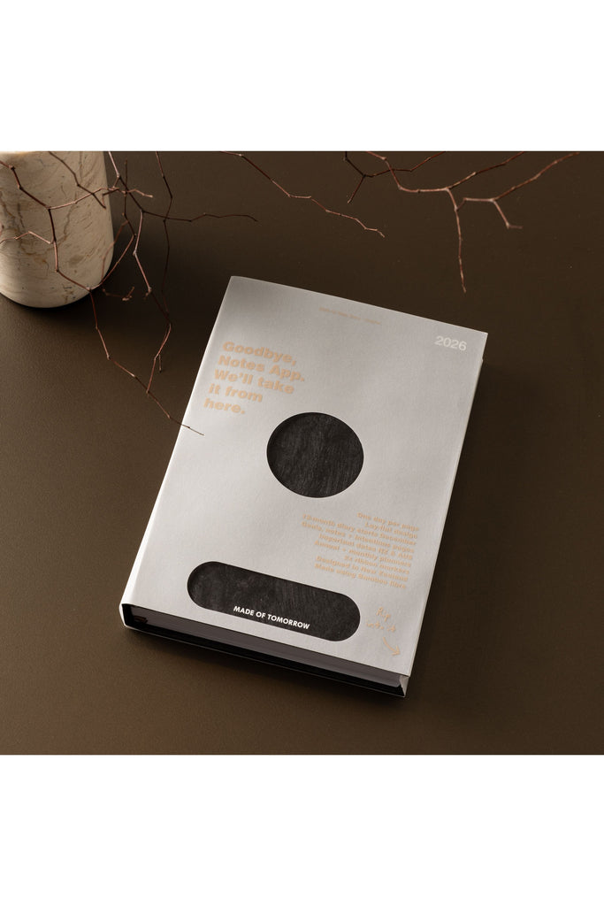 2026 | A5 Graphic  Daily Diary  | Ember Daily Diaries Made of Tomorrow