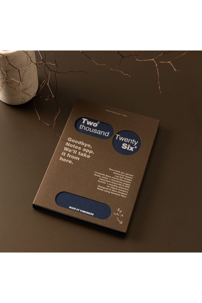 2026 | A5 Weekly Diary | Classic | Blueberry Daily Diaries Made of Tomorrow