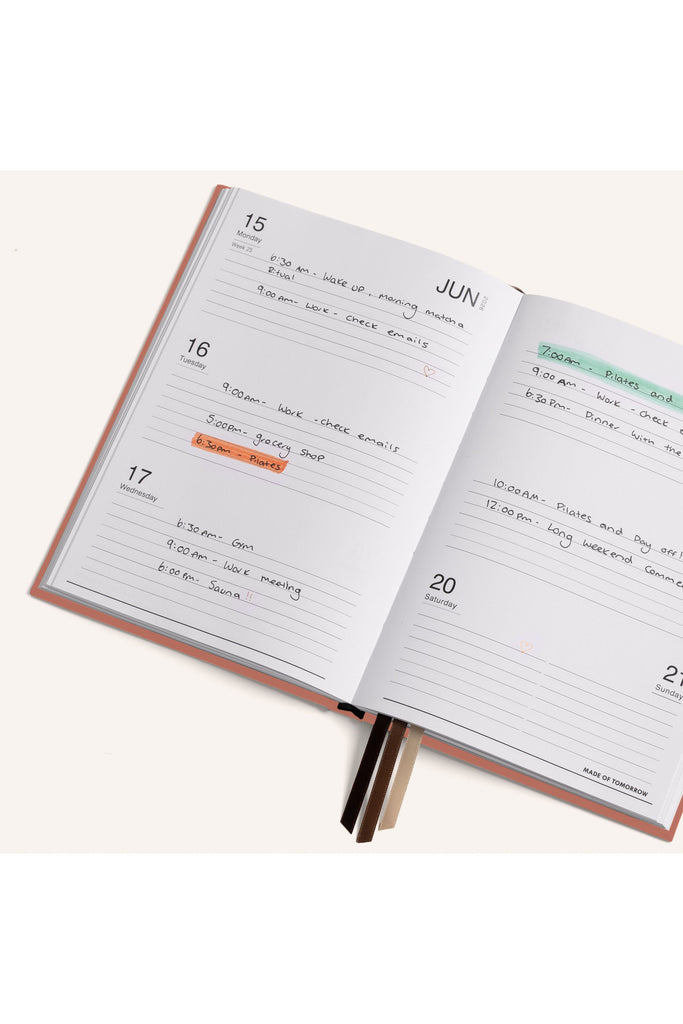 2026 | A5 Weekly Diary | Classic | Sorbet Weekly Diaries Made of Tomorrow