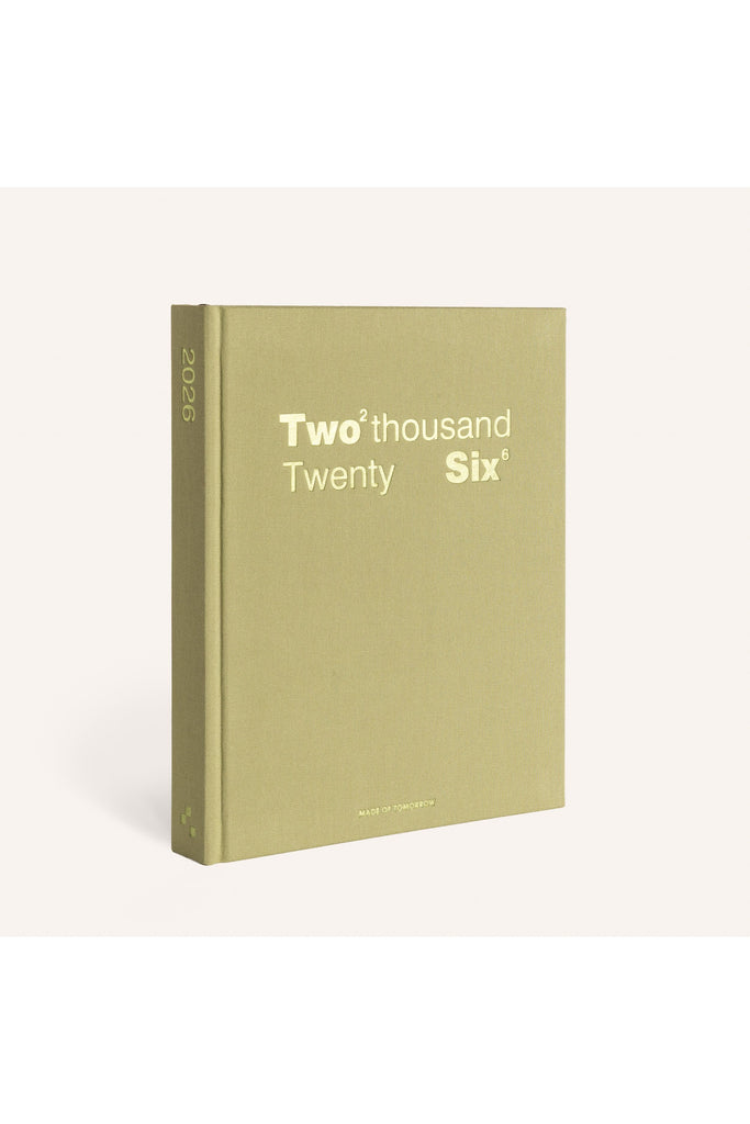 2026 | Grand Daily Diary | Classic | Matcha Daily Diaries Made of Tomorrow