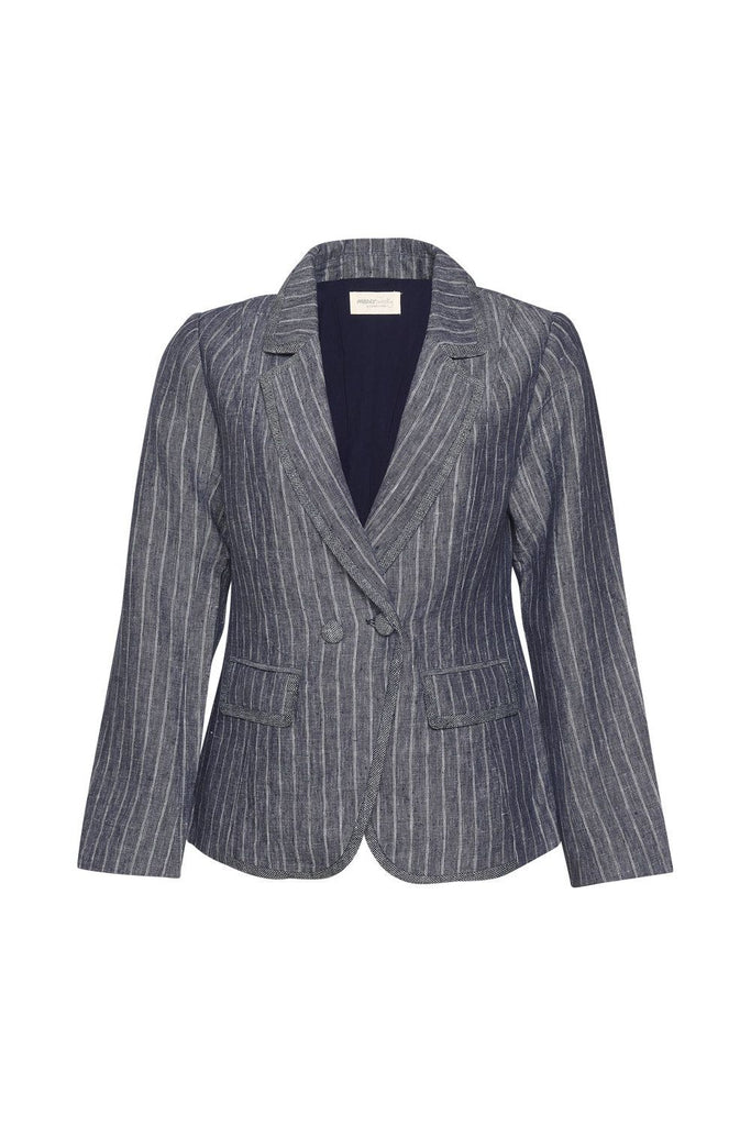 Line-Out Blazer | Navy Stripe Jackets 8,10,12,14 Madly Sweetly