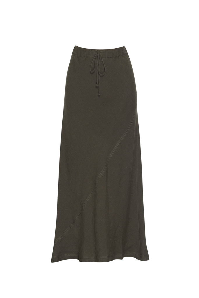 Madly Sweetly Echo Skirt Khaki