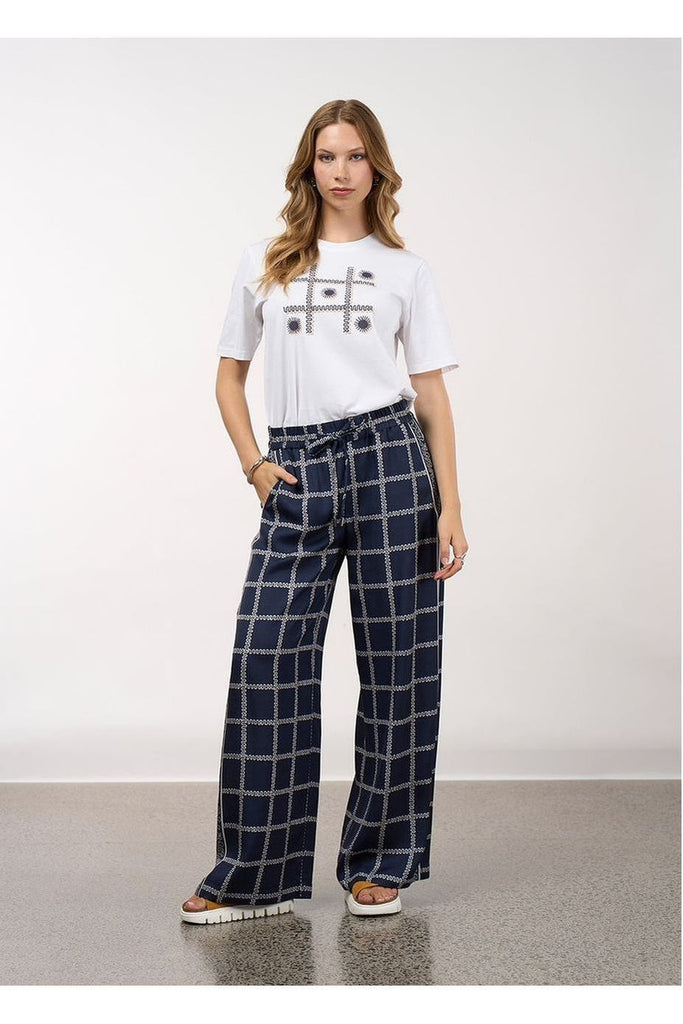 Lyrical Pant | Navy + Bone Pants 8,10,12,14,16 Madly Sweetly