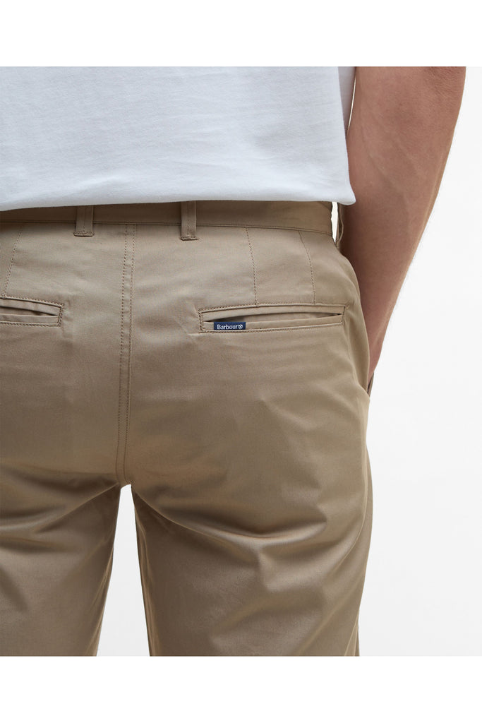 Lightweight Stretch Tailored Chino Short | Washed Stone Mens Shorts 34,36,38,40,42 Barbour