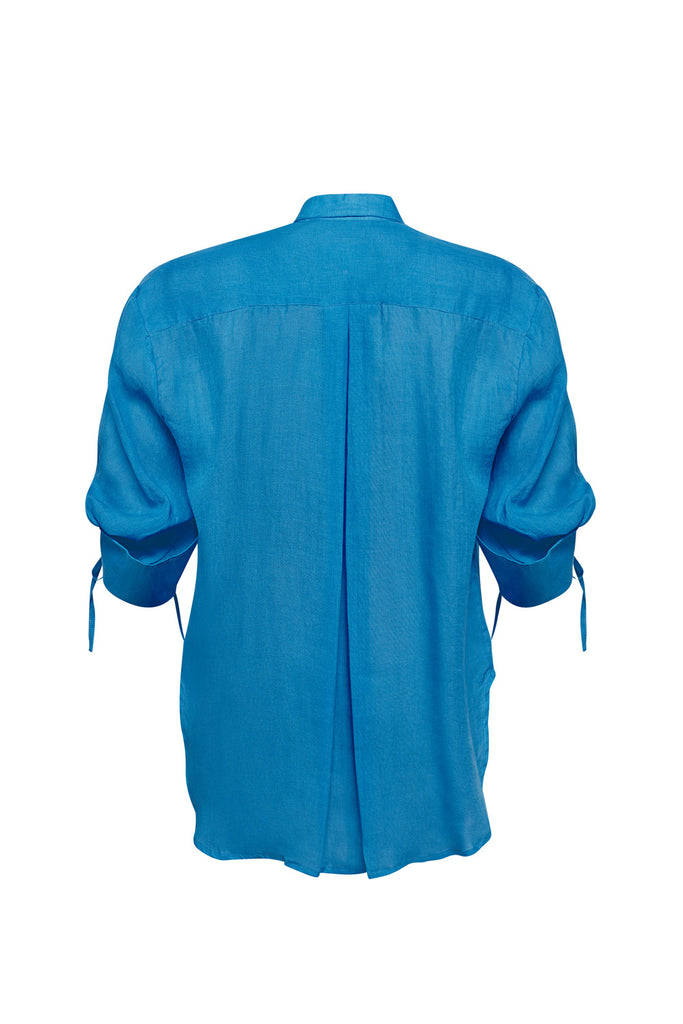 Madly Sweetly Colourwheel Shirt Azure Blue