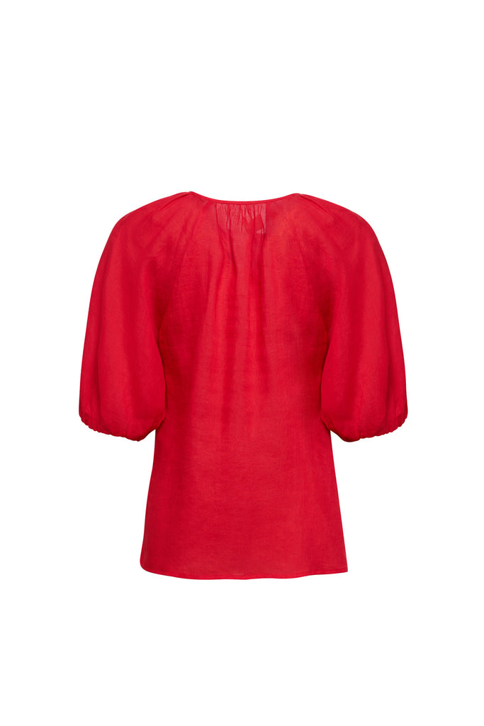 Madly Sweetly Colourwheel Blouse Red