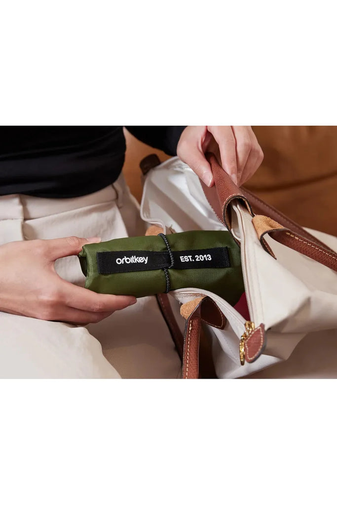 Foldable Tote | Forest Green Tote Bags Orbitkey