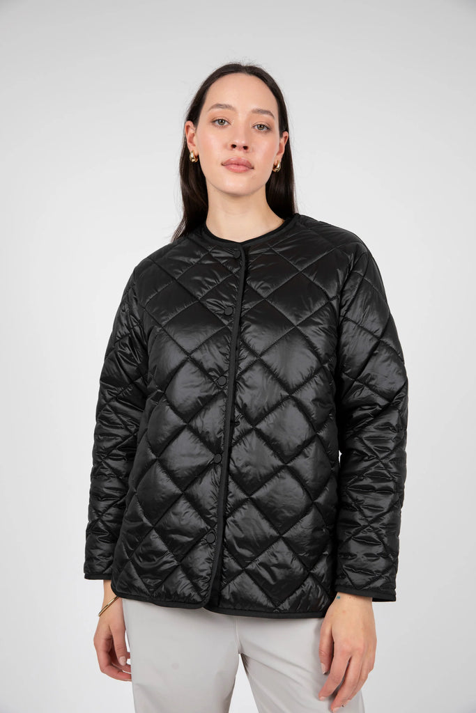 Marlow Alpine Quilted Jacket Black