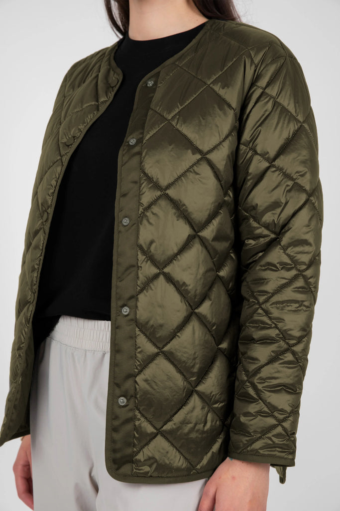 Marlow Alpine Quilted jacket Dark Olive