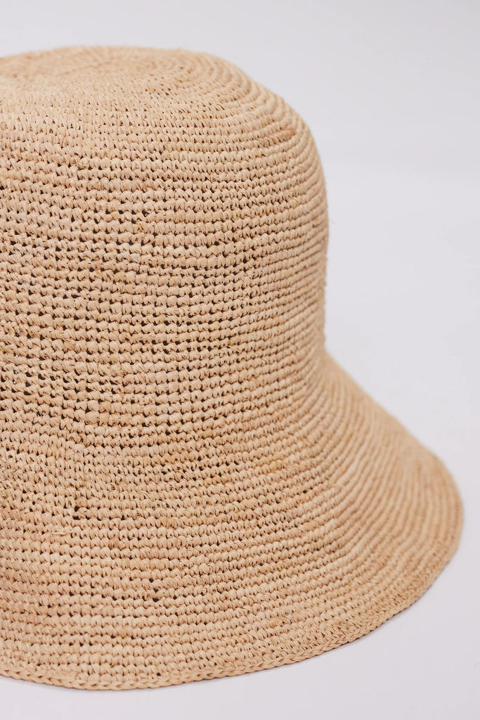 Marlow Capri Bucket Hat Natural