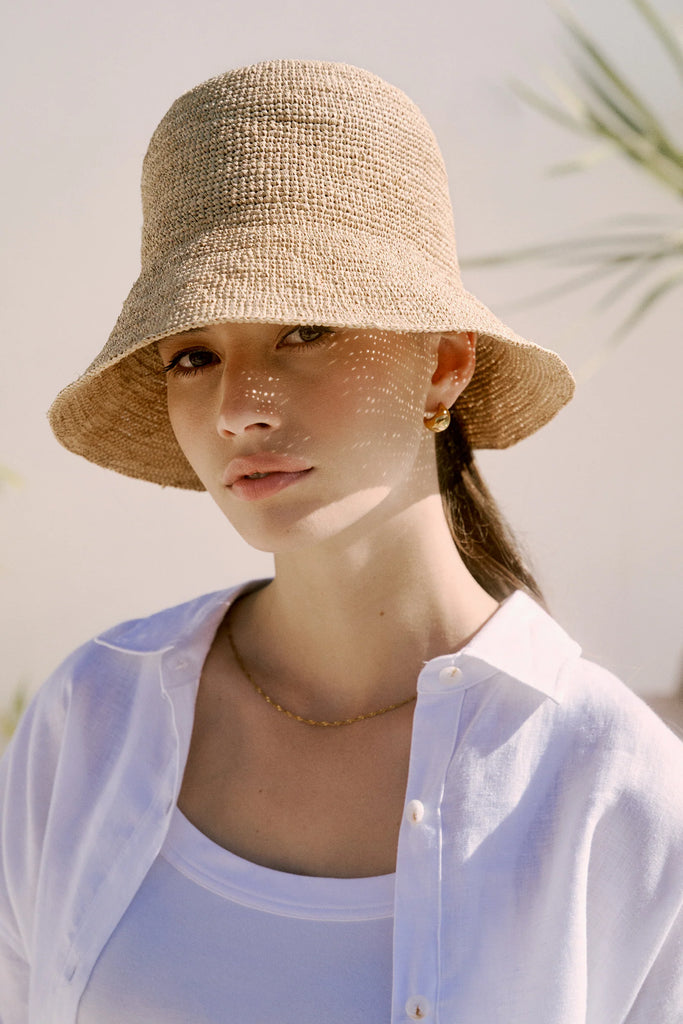 Marlow Capri Bucket Hat Natural