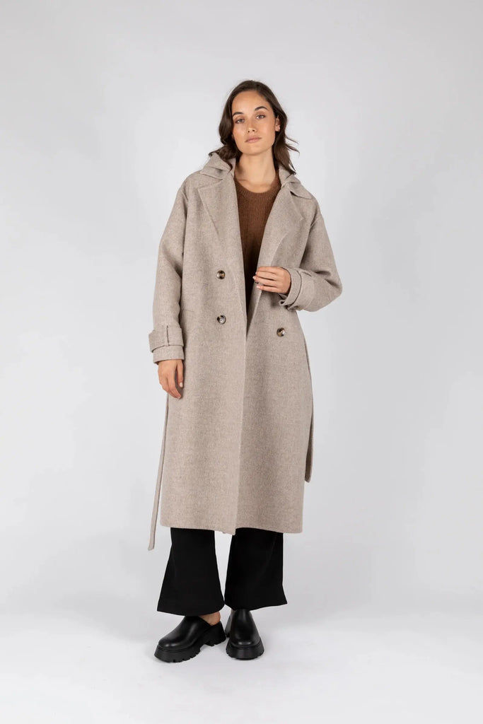 Equinox Coat | Stone Coats XS,S,M,L,XL Marlow