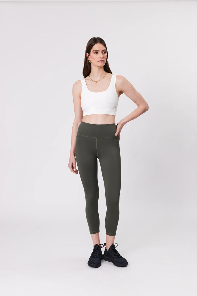 Marlow Pace 7/8 Legging Kelp Green