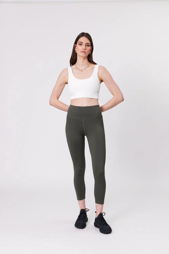 Marlow Pace 7/8 Legging Kelp Green