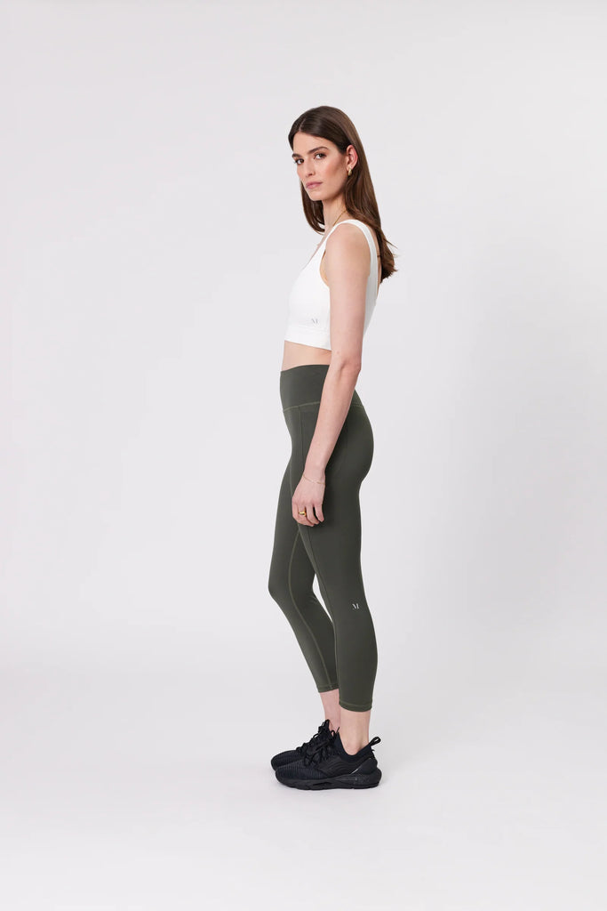 Marlow Pace 7/8 Legging Kelp Green