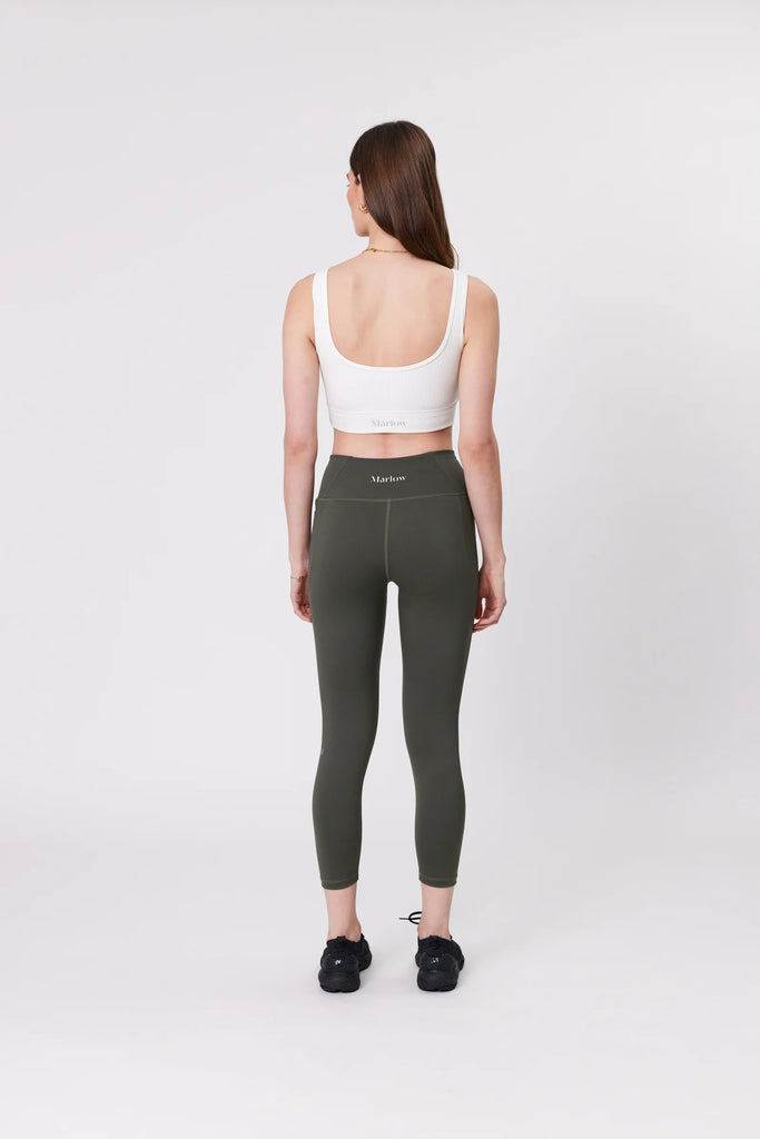 Marlow Pace 7/8 Legging Kelp Green