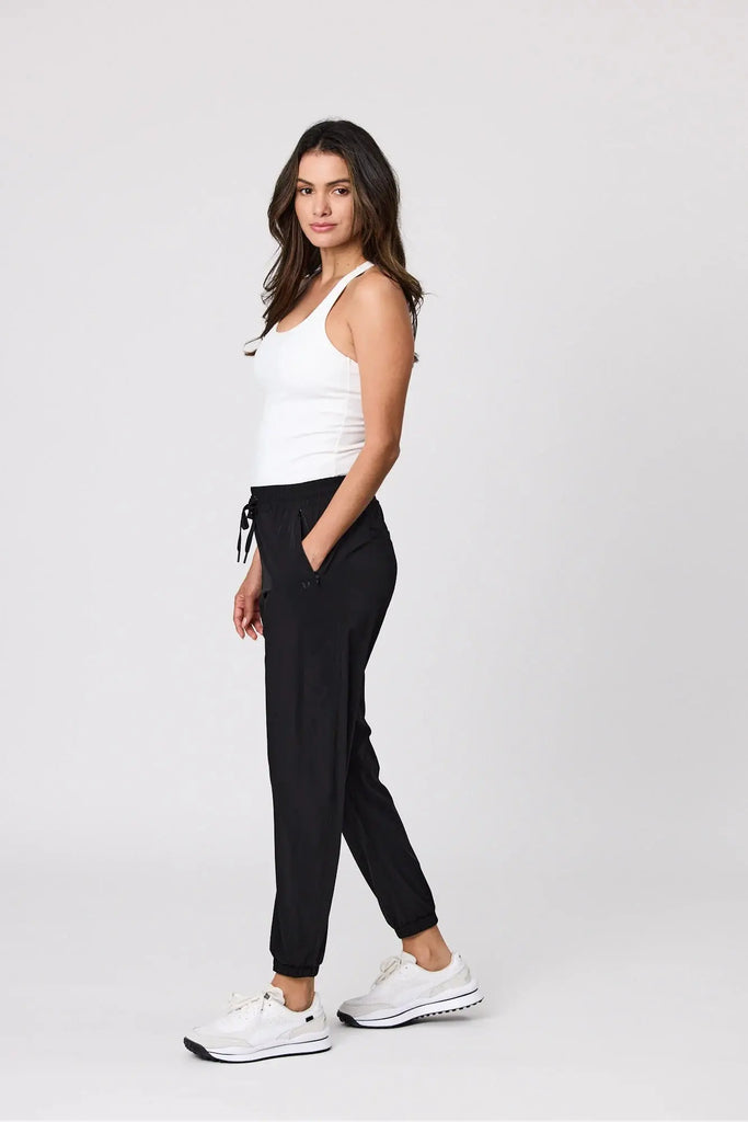 Marlow Black Lightweight travel pant ideal for travelling