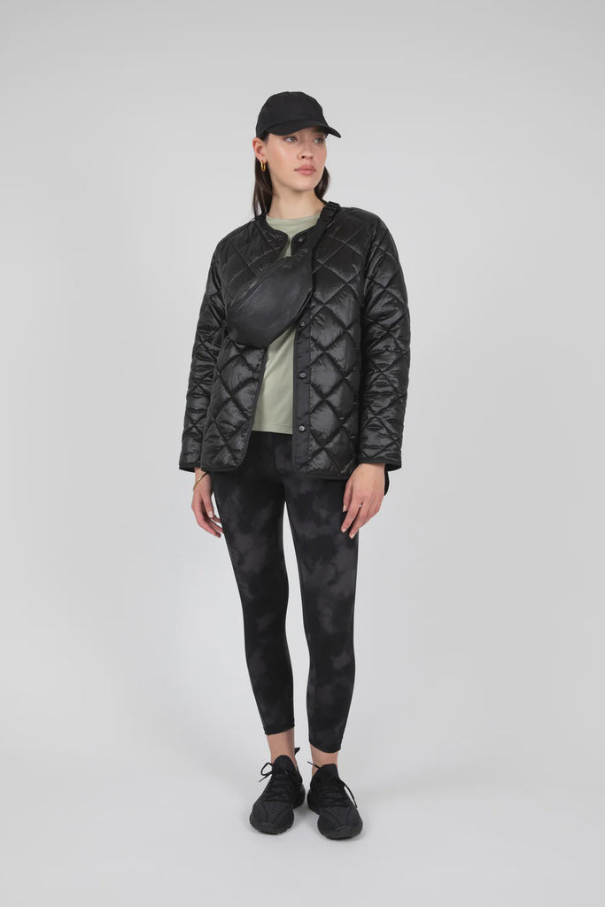 Marlow Alpine Quilted Jacket Black