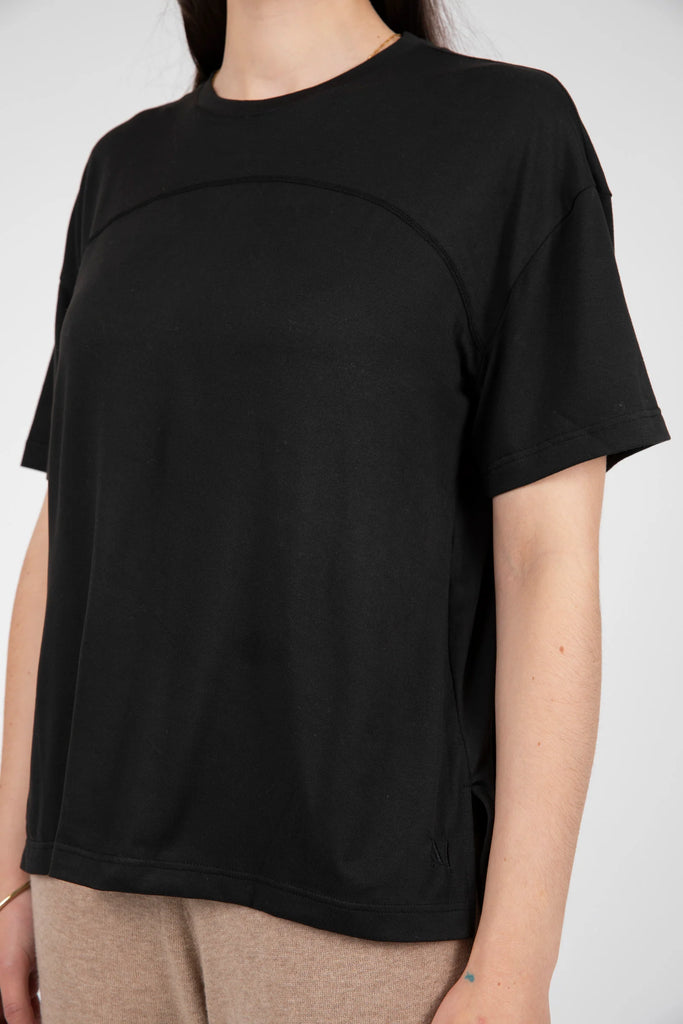 Marlow Half Time Short Sleeve Tee Black