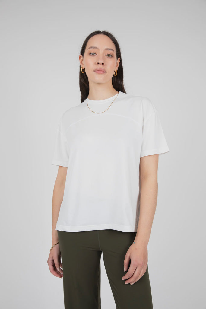 Half Time S/s Tee | Ivory Tees XS,S,M,L Marlow