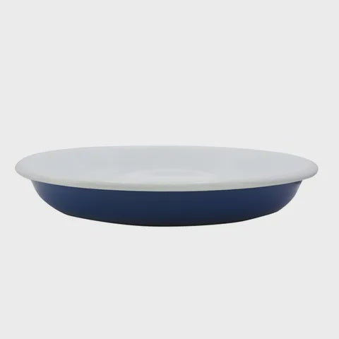 Shallow Enamel Plate | Mineral Outdoor Tableware Dishy