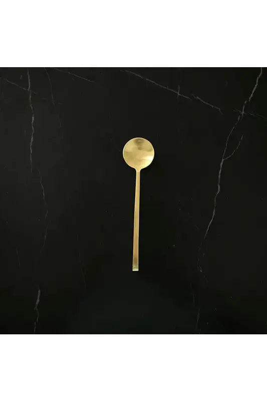 Oro Condiment Spoon | Gold Serving Utensils Nel Lusso