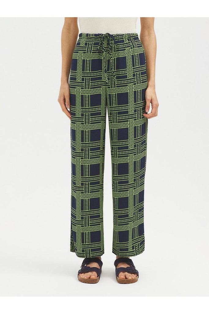 Dot Ribbon Pant | Green + Navy Pants 36,38,40,42 Nice Things