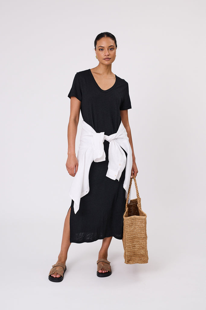 Marlow Noto T Shirt Dress Black