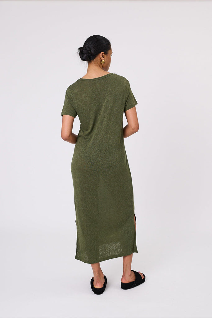 Marlow Noto T Shirt Dress Cypress