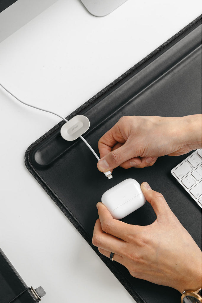 Desk Mat | Medium | Black Productivity Organisation Orbitkey