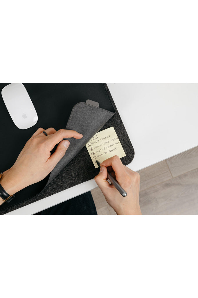 Desk Mat | Medium | Black Productivity Organisation Orbitkey