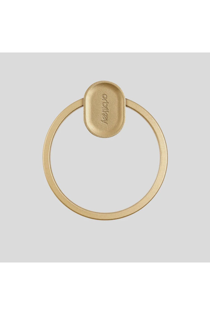Key Organiser Accessory | Ring v2 | Yellow Gold Keyrings Orbitkey