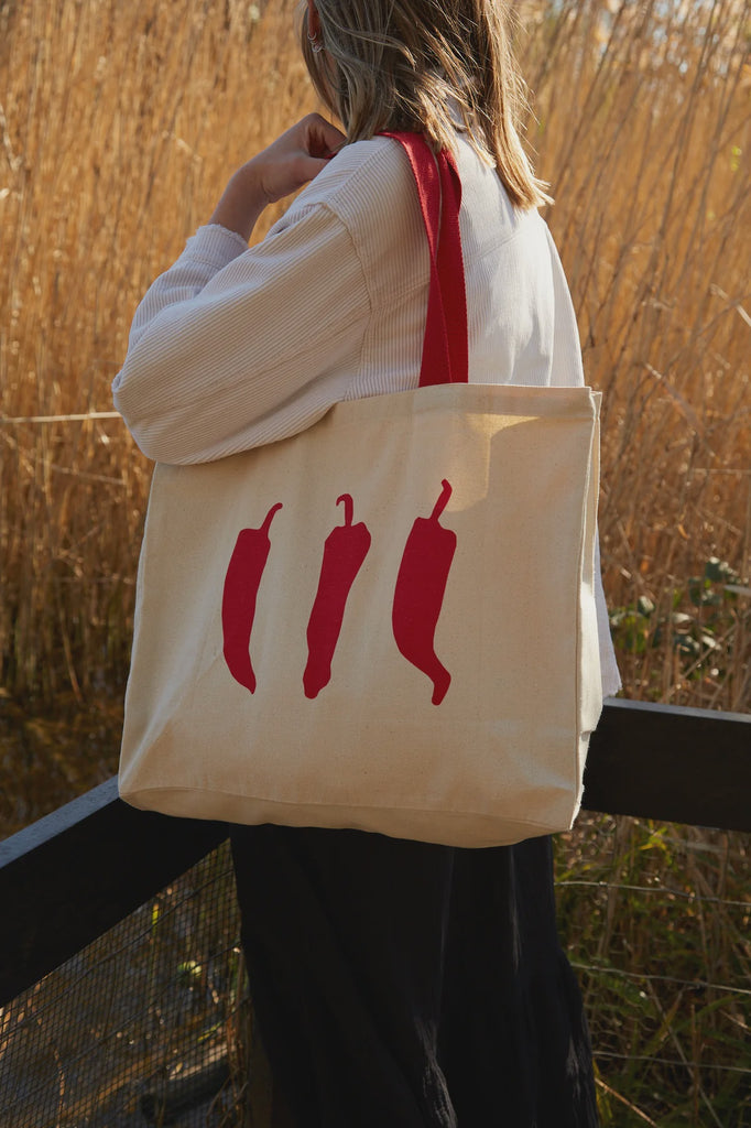 Tote Bag | Chilli Pepper Tote Bags Ottolenghi