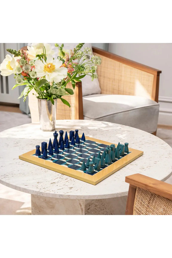 Printworks Classic Games Chess Set Lacquered Athena