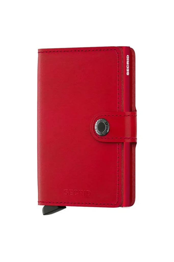 Miniwallet Original | Red Red Womens Wallets Secrid