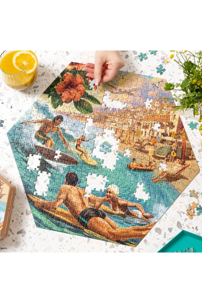 Paradise | 1000 Piece Hexagon Jigsaw Puzzle Puzzles PieceHouse