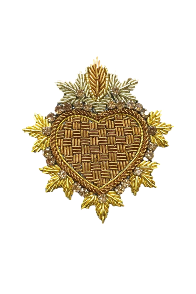 Brooch | Ex Voto Brown Brooches Parisian Cool